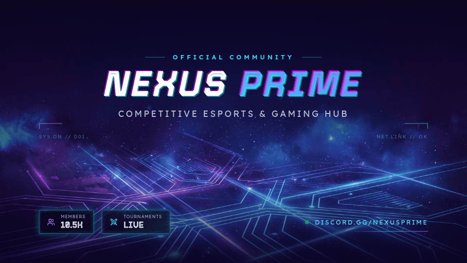 ai generated discord server banner template for gaming community