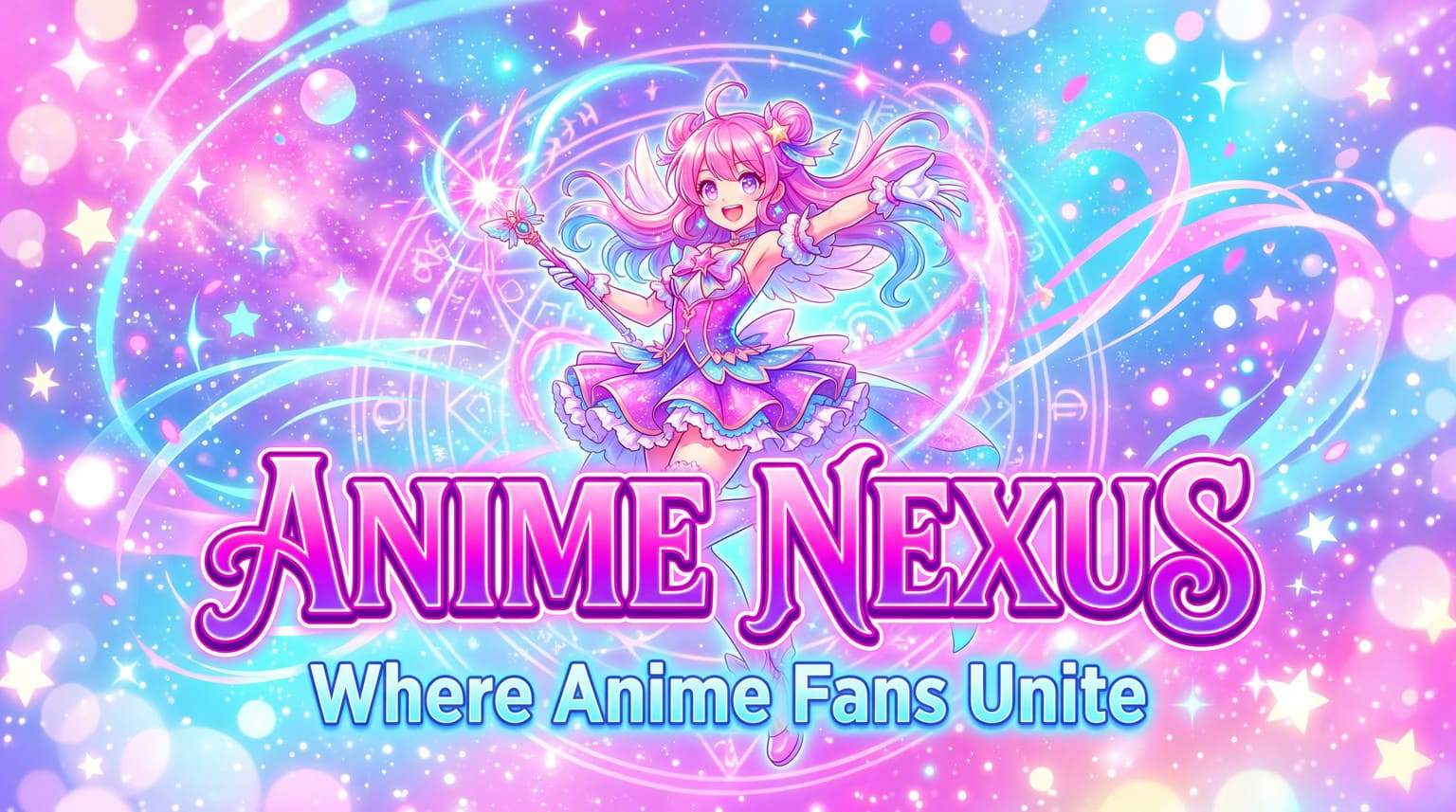 ai generated discord banner for anime fan server