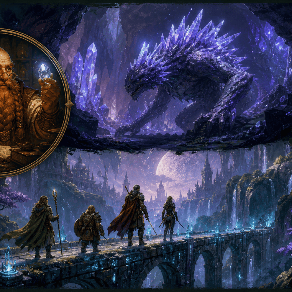 DND campaign party art