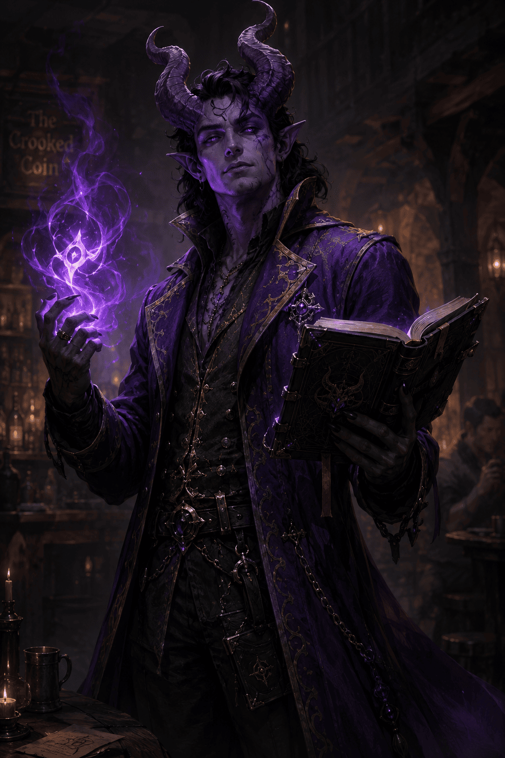 dnd wizard portrait example