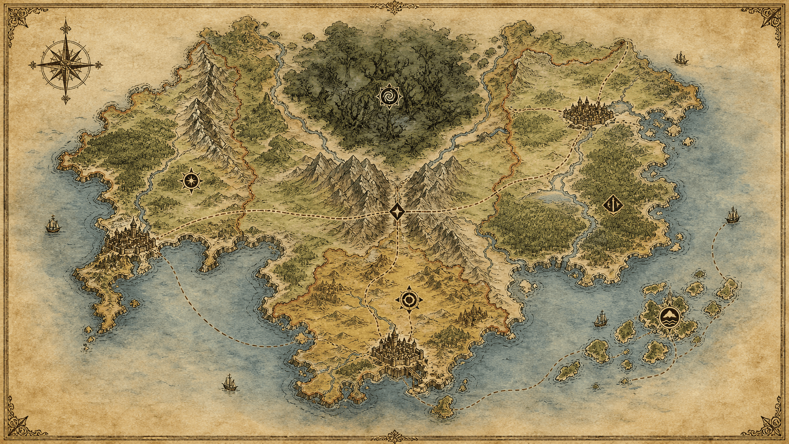 D&D world map generator region