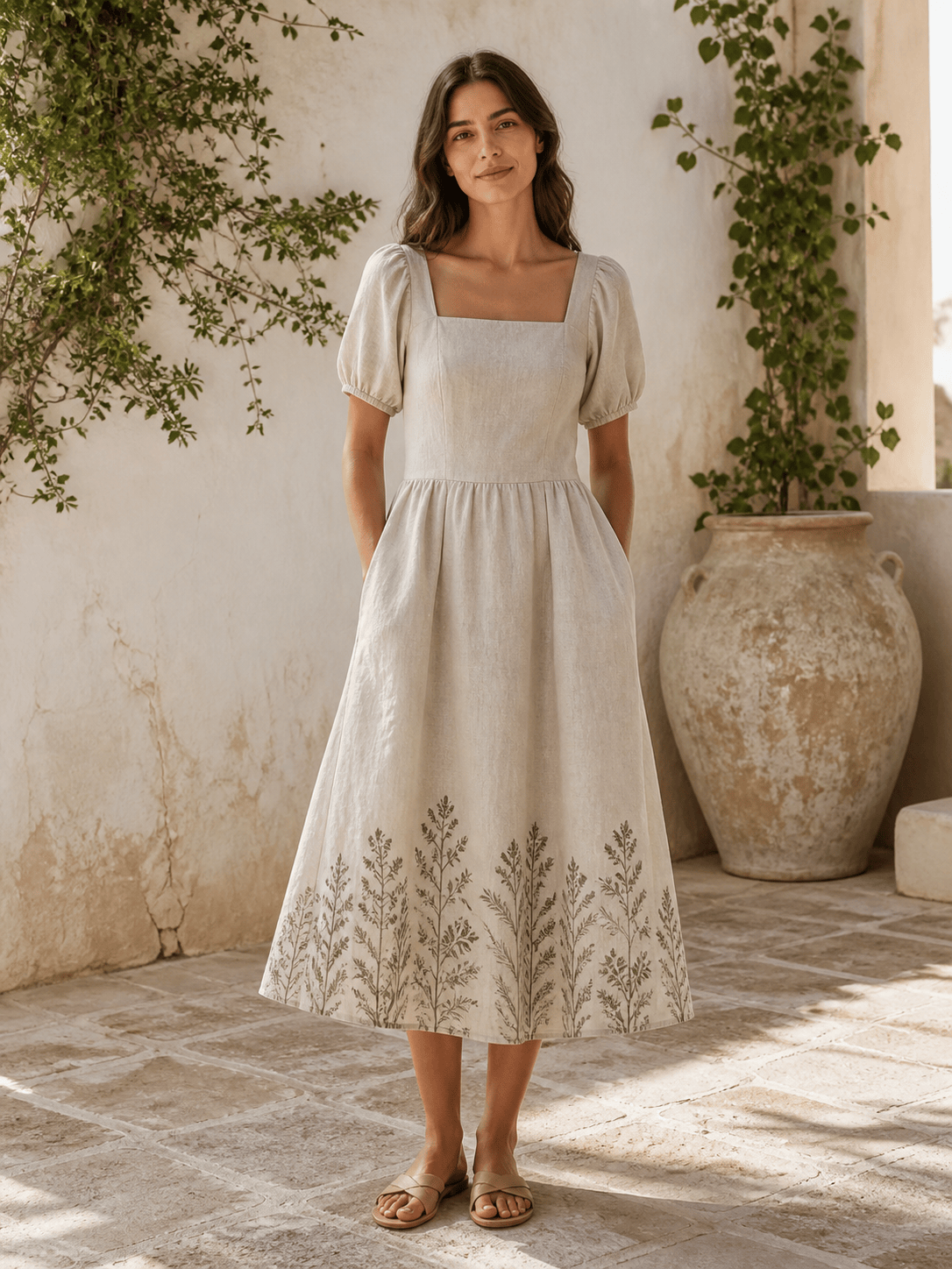 Sustainable AI dress concept