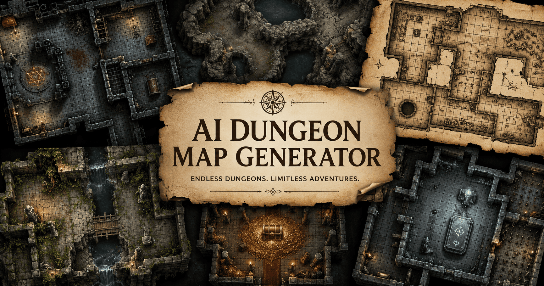 KI-Dungeon-Kartengenerator