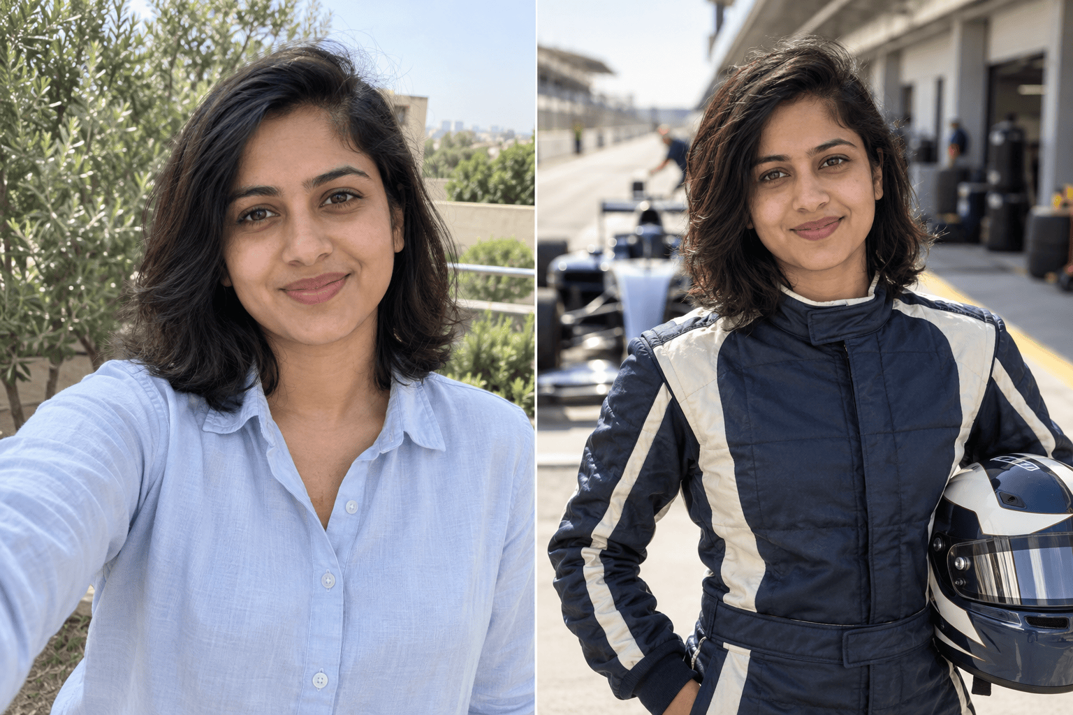 AI F1 photo paddock transformation