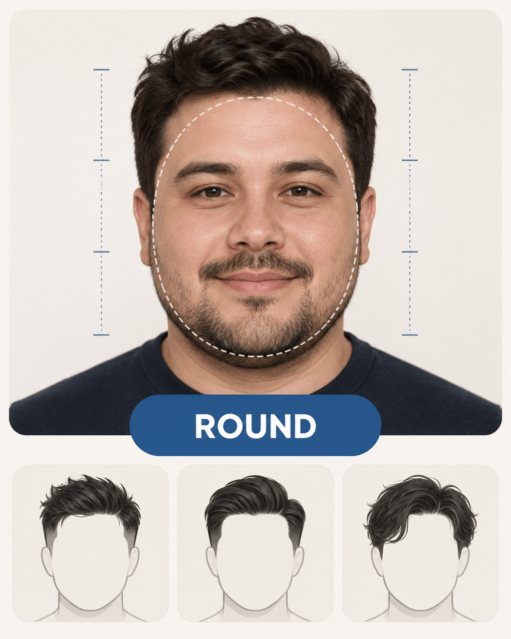 Face shape hairstyle recommendations