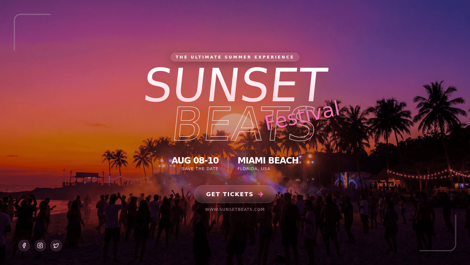 ai generated facebook cover for event promotion