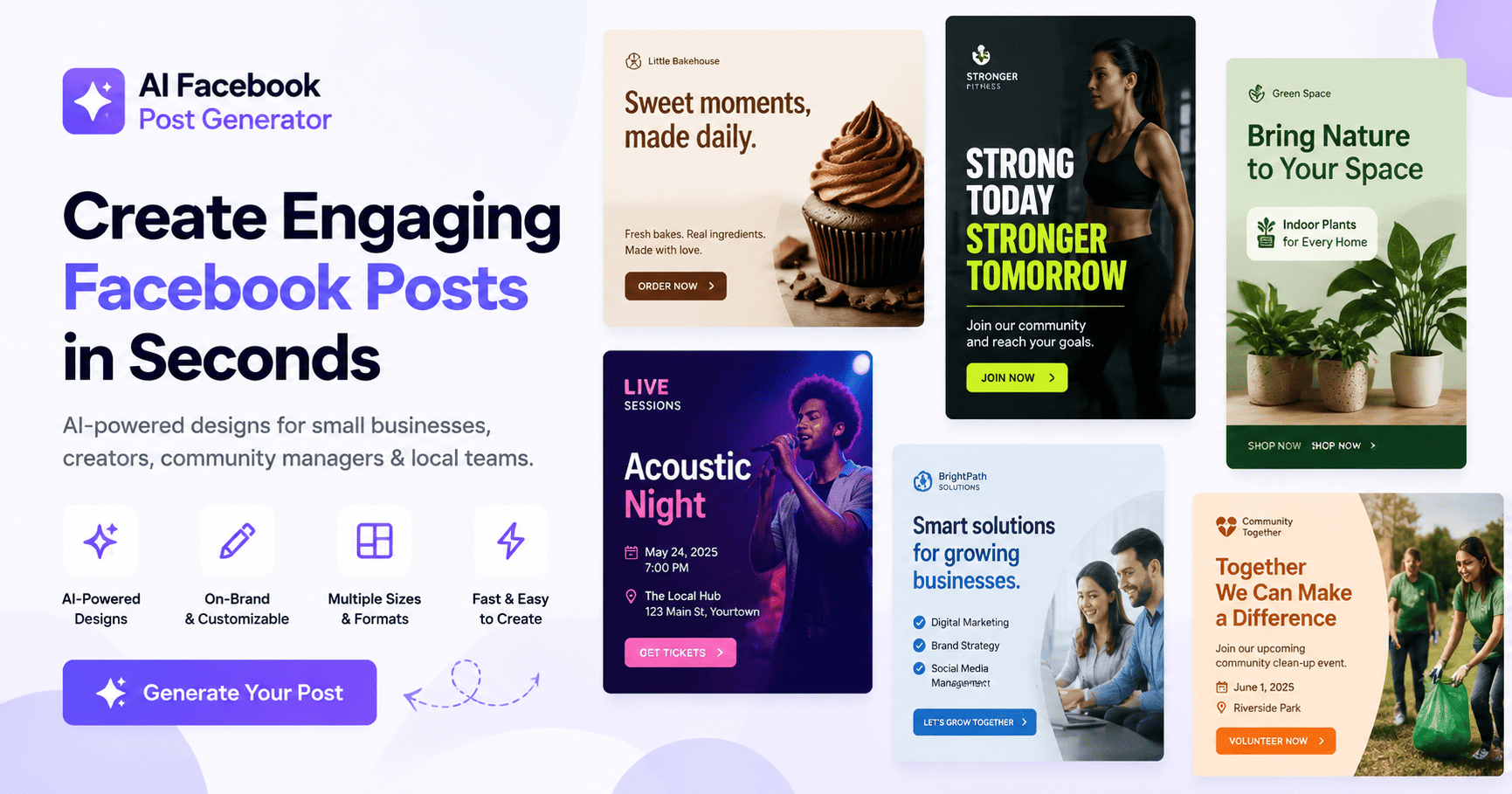 AI Facebook Post Generator
