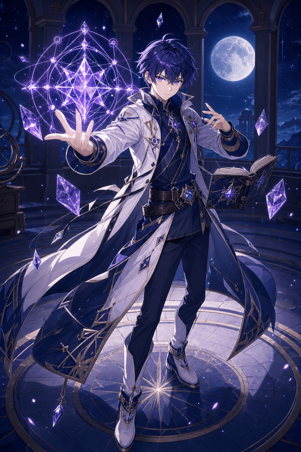 Anime crystal mage