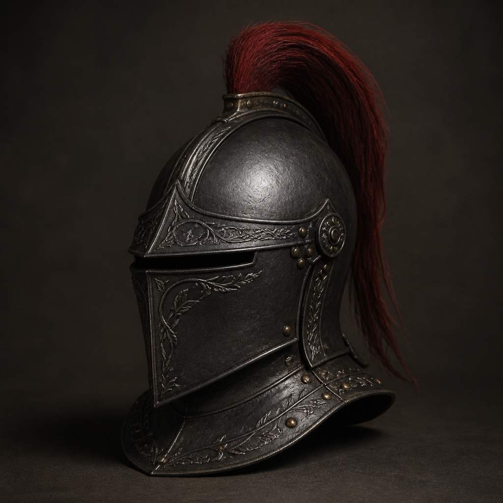 AI fantasy helmet design