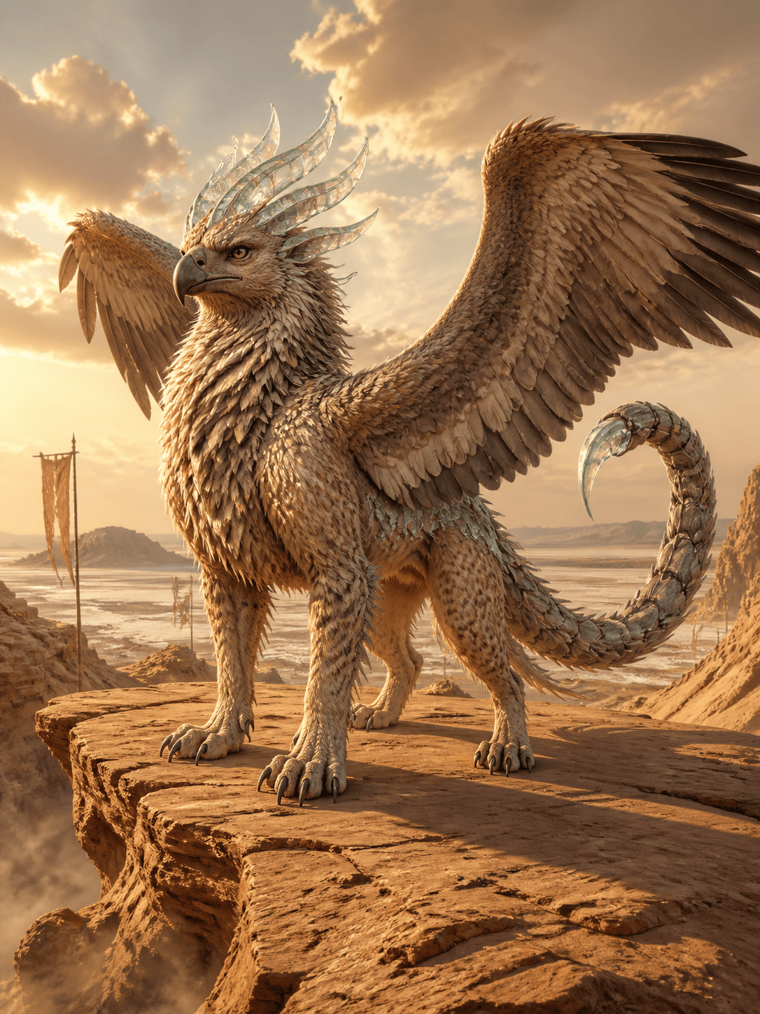 AI mythical creature concept