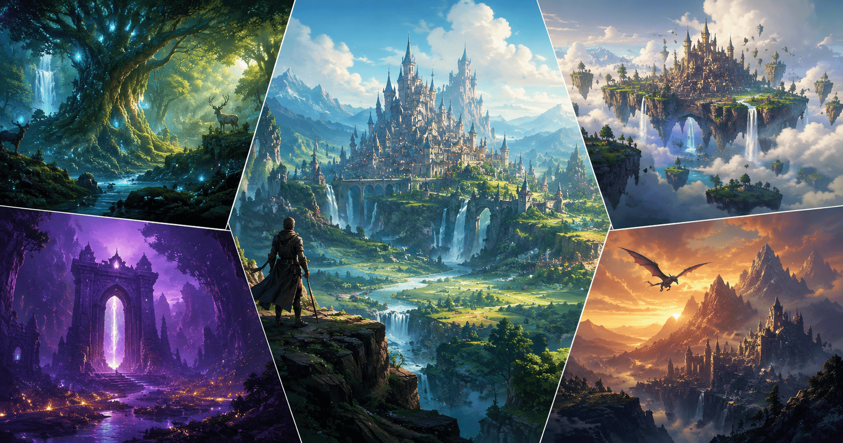 AI Fantasy Landscape Generator