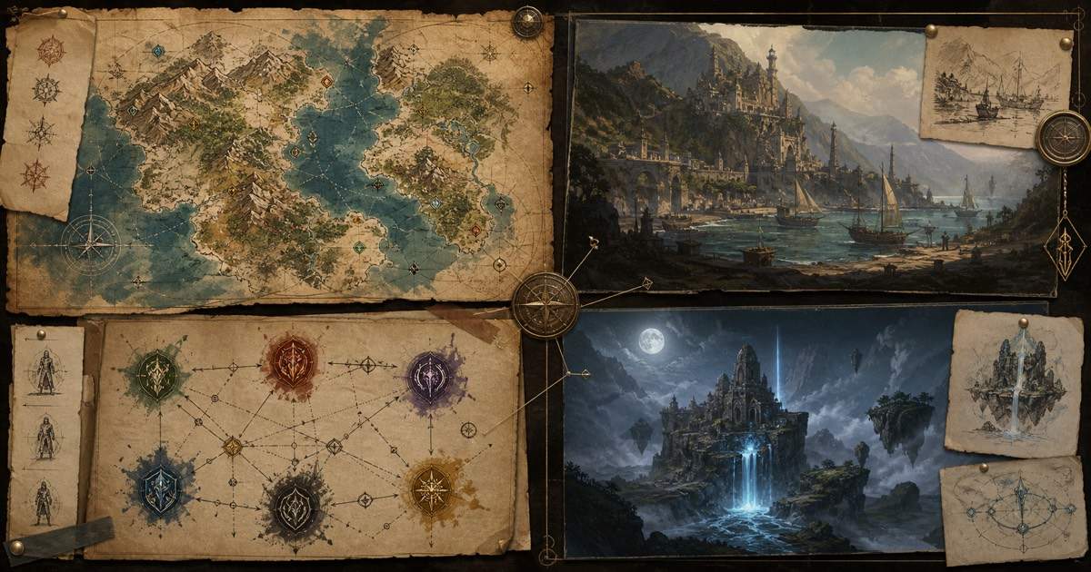 Créateur de mondes fantastiques par IA