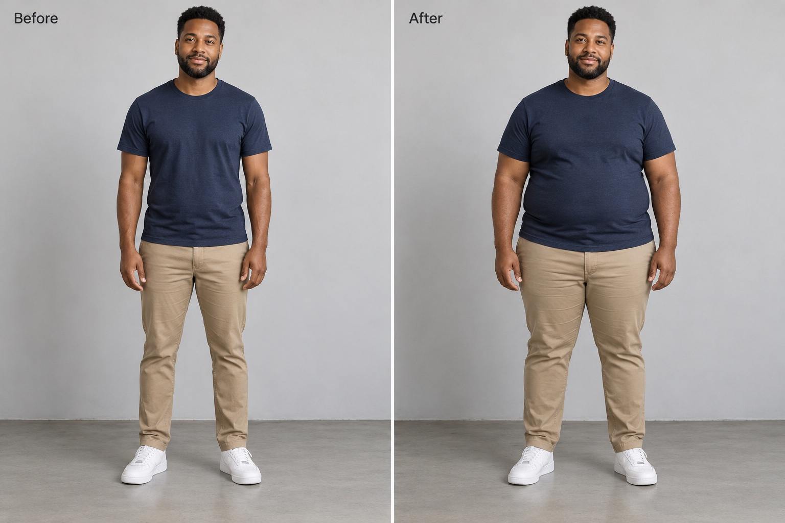 Full-body weight gain filter comparison