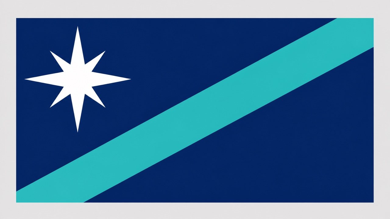 AI fictional nation flag
