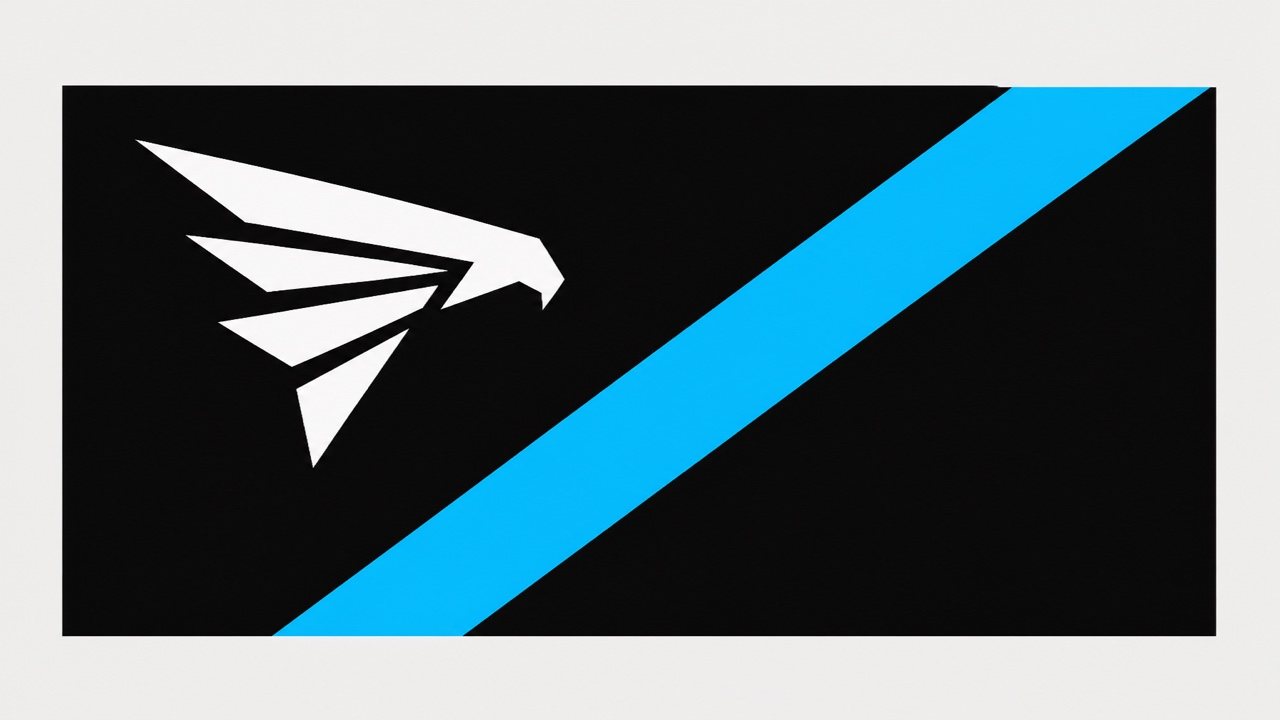 Minimalist team flag artwork