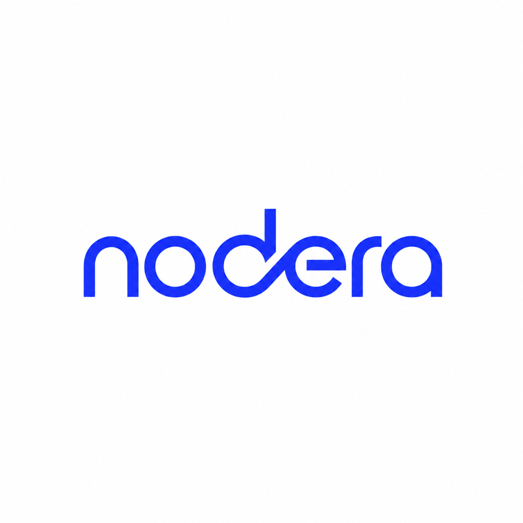 Geometric wordmark logo