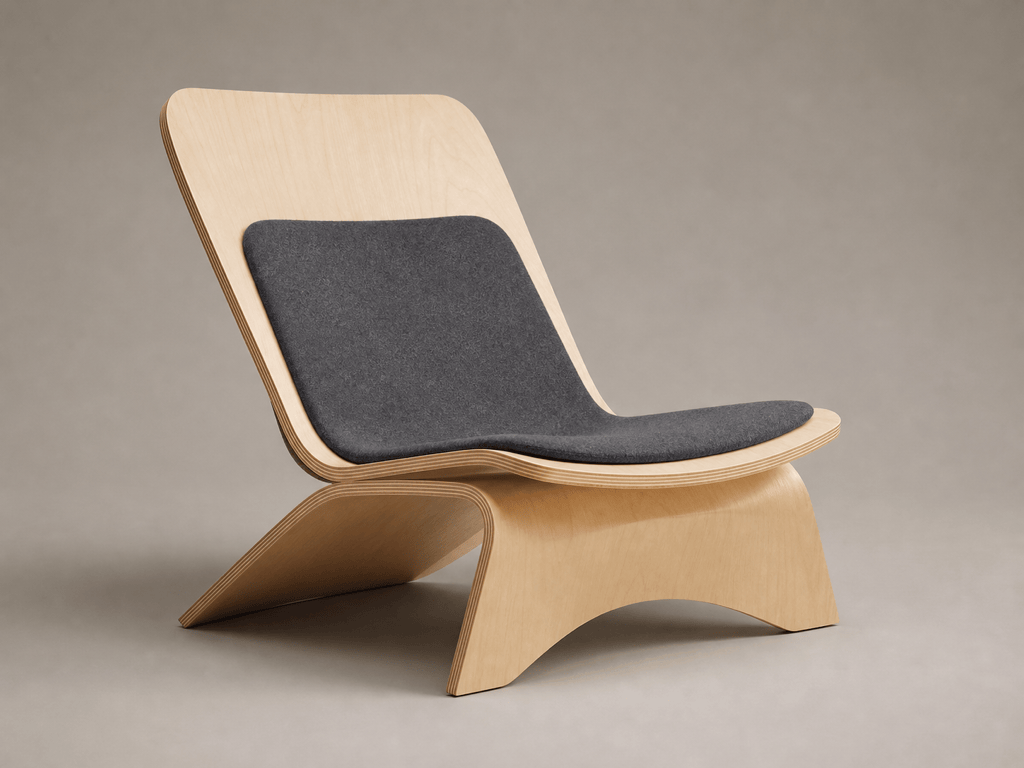 AI sculptural chair design