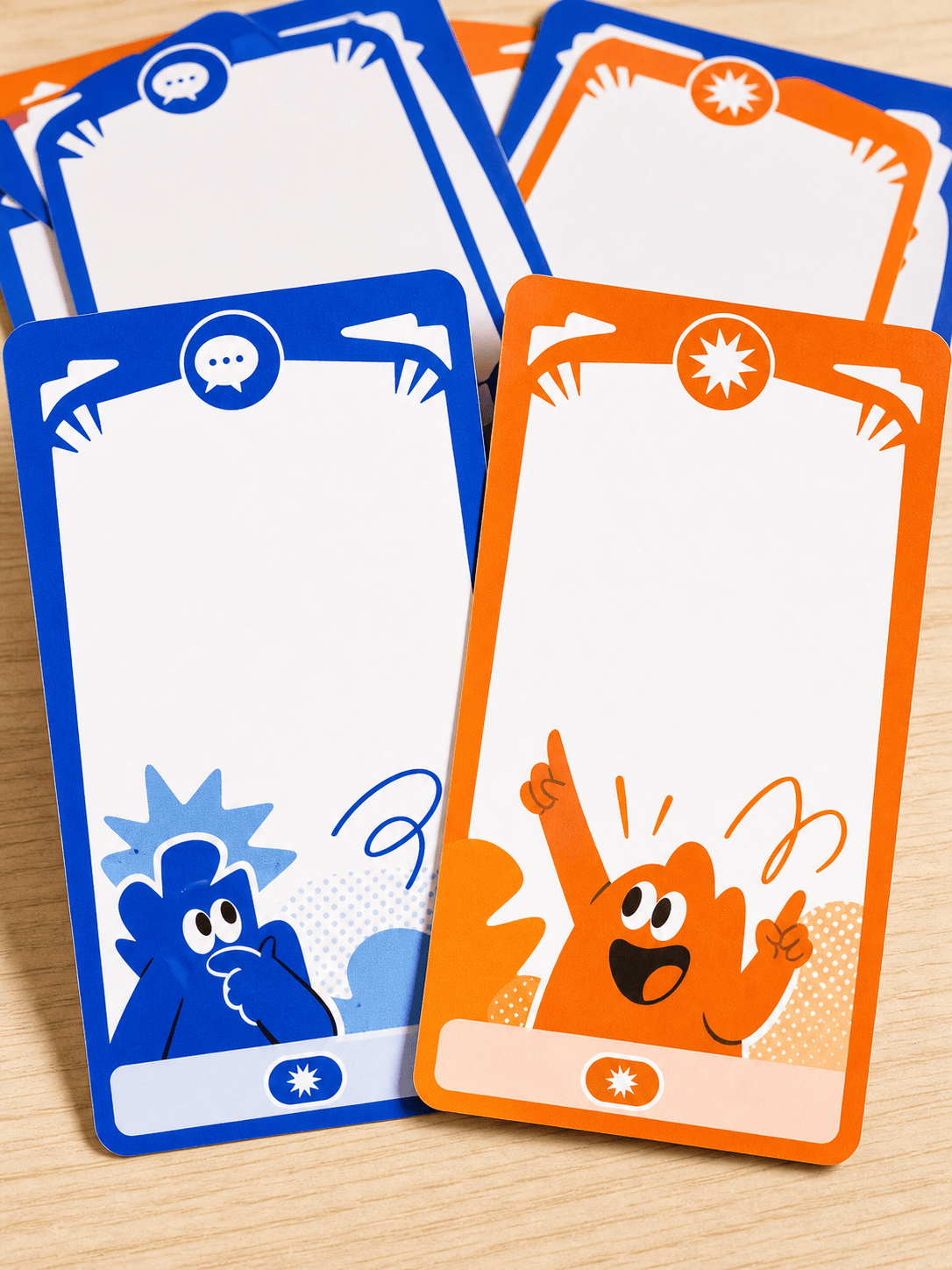 AI game card generator party deck