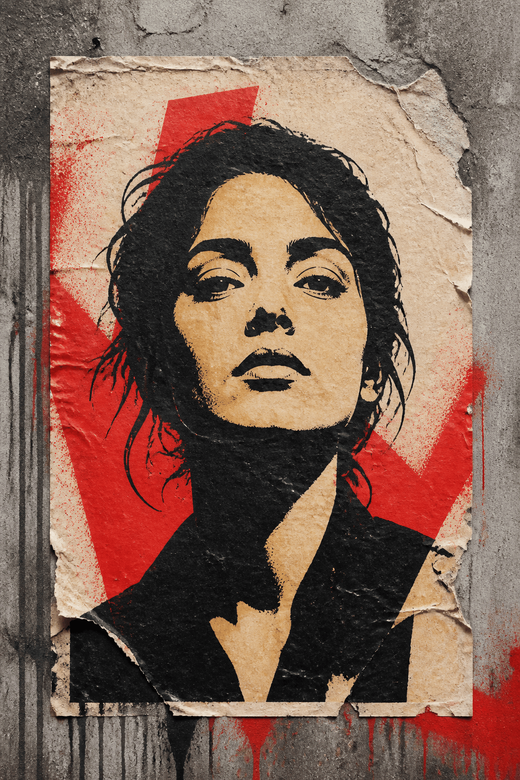 Photo to graffiti art