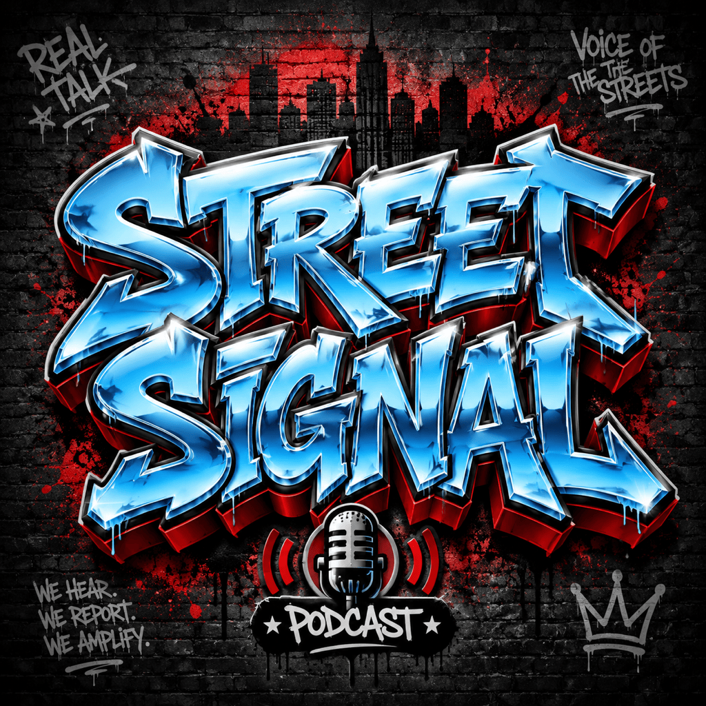 Graffiti logo text