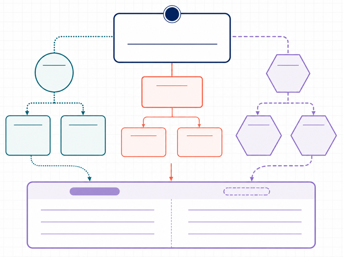 AI research concept map