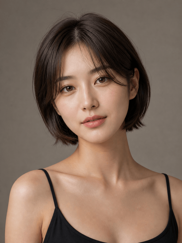 AI hairstyle changer bob preview