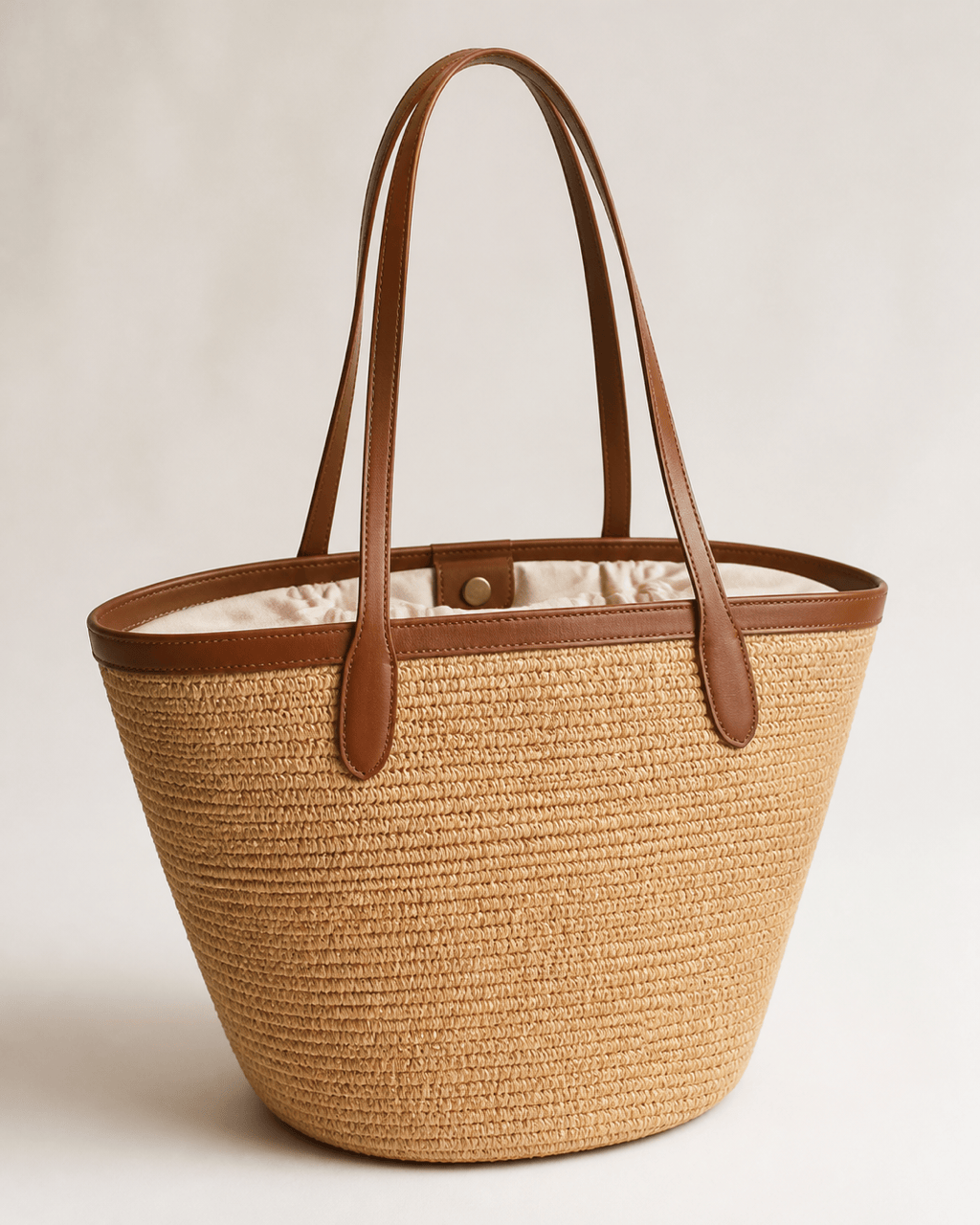 Woven tote bag design