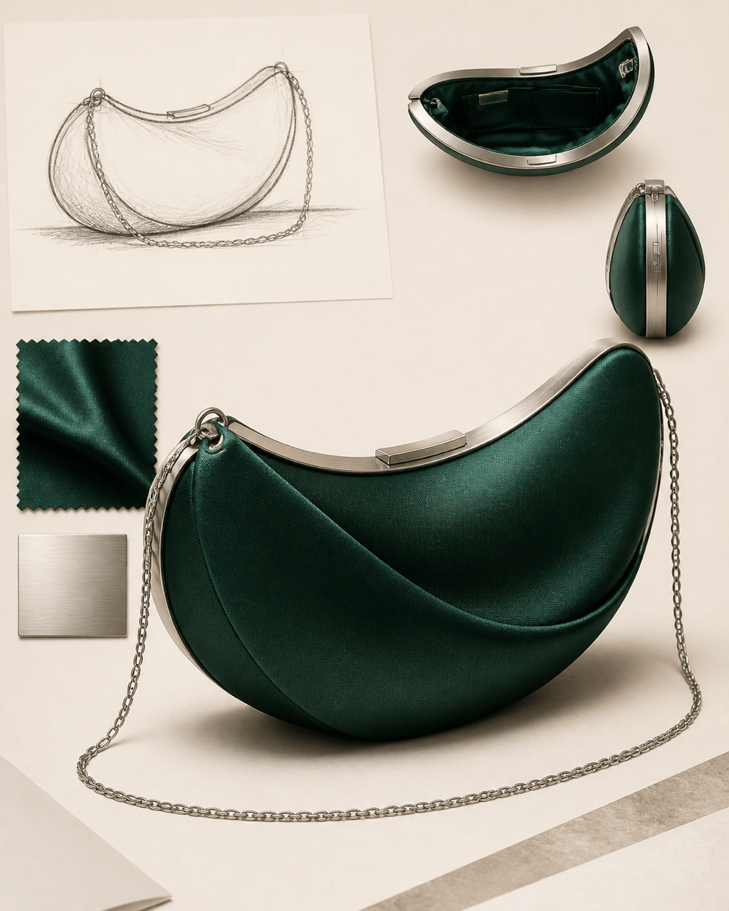 Handbag sketch to render