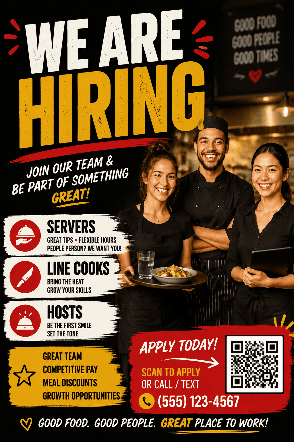 job opening poster