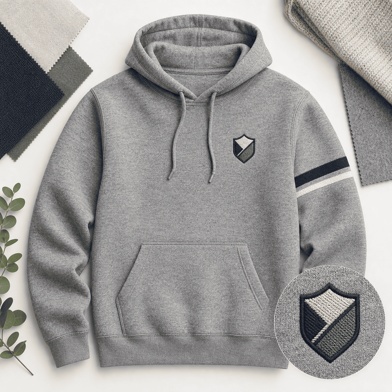 AI hoodie maker embroidery