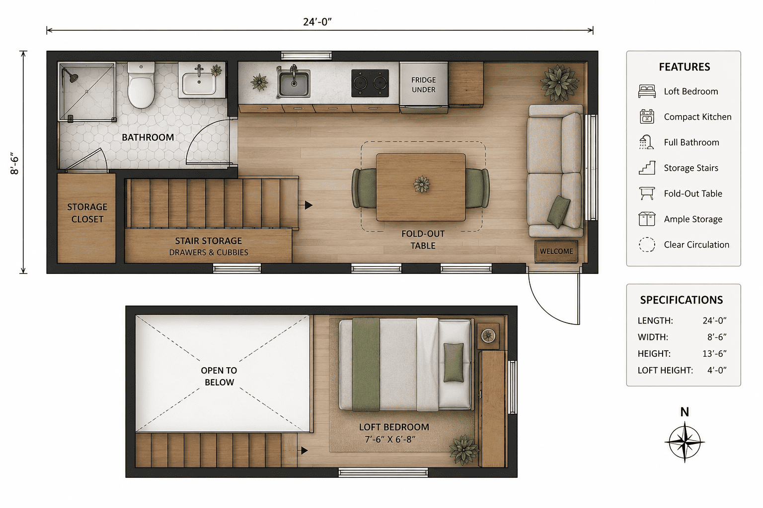 modern home layout example