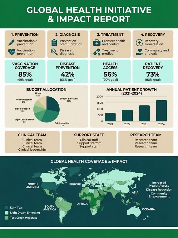 ai infographic template for health system