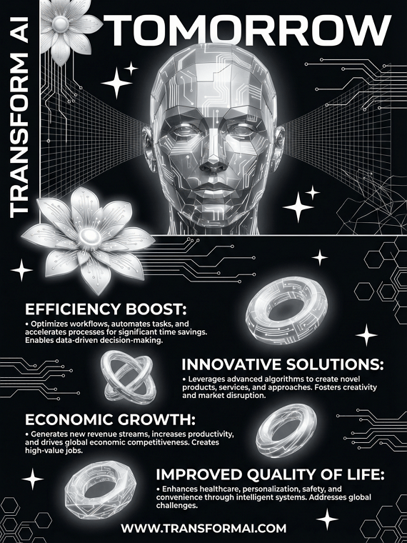 ai infographic template for artificial intelligence technology