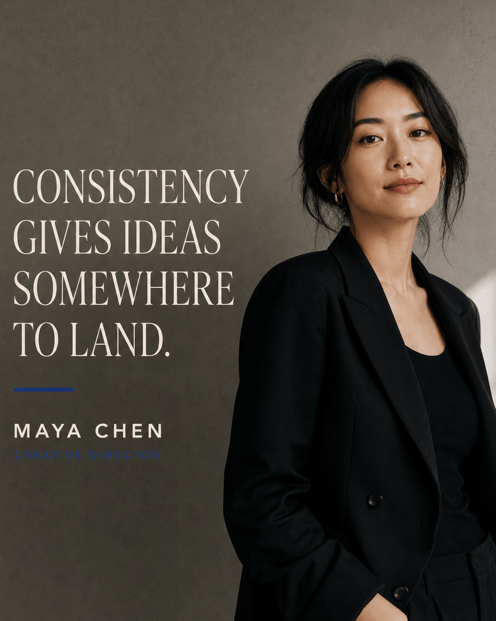 AI Instagram quote post