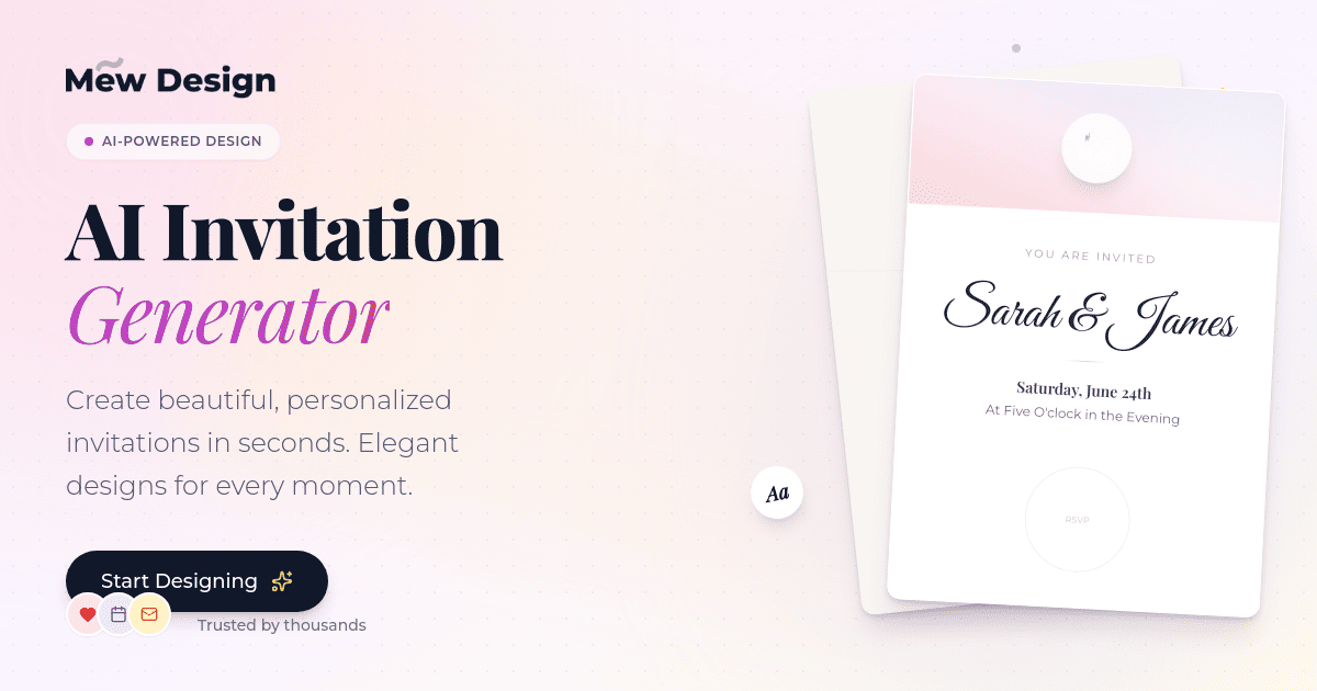 Generador de invitaciones con IA