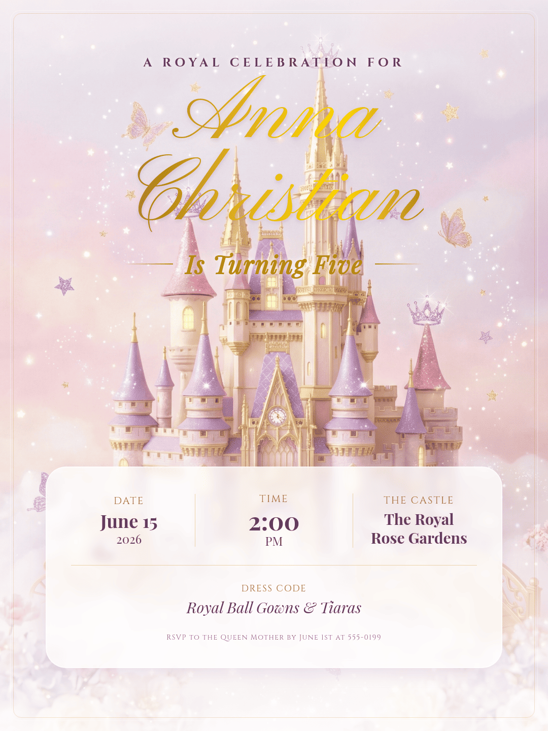 ai generated birthday invitation