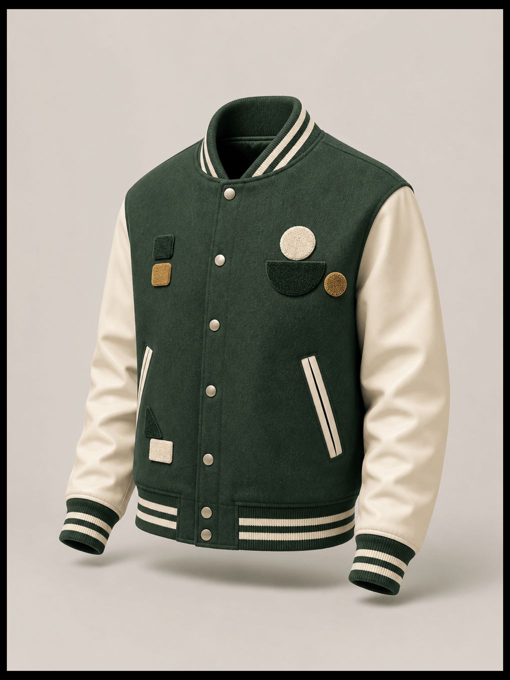 AI varsity jacket design