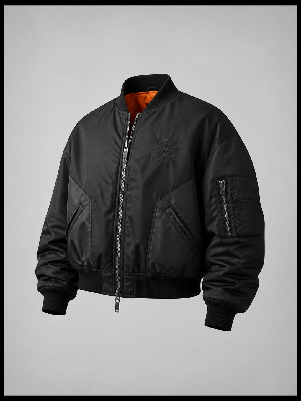 AI bomber jacket design