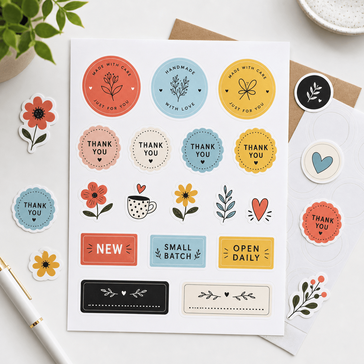 custom sticker sheet maker
