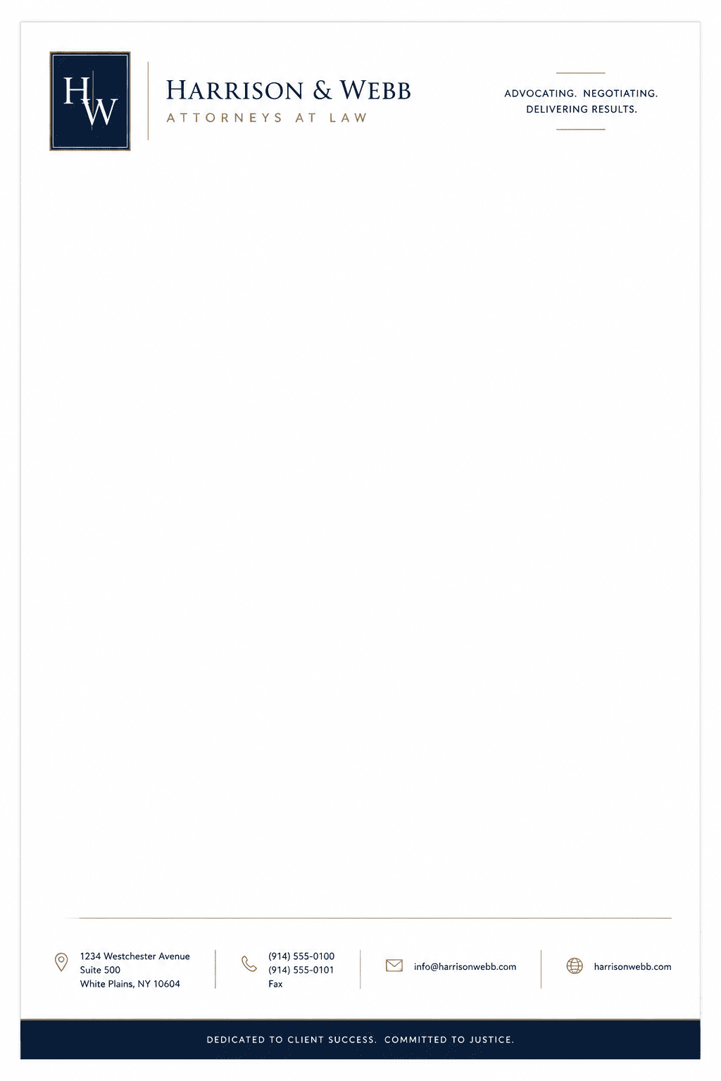AI Letterhead Generator example 1