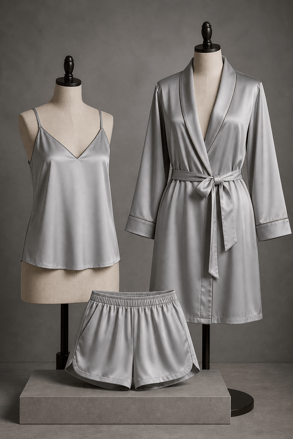 AI satin sleepwear capsule