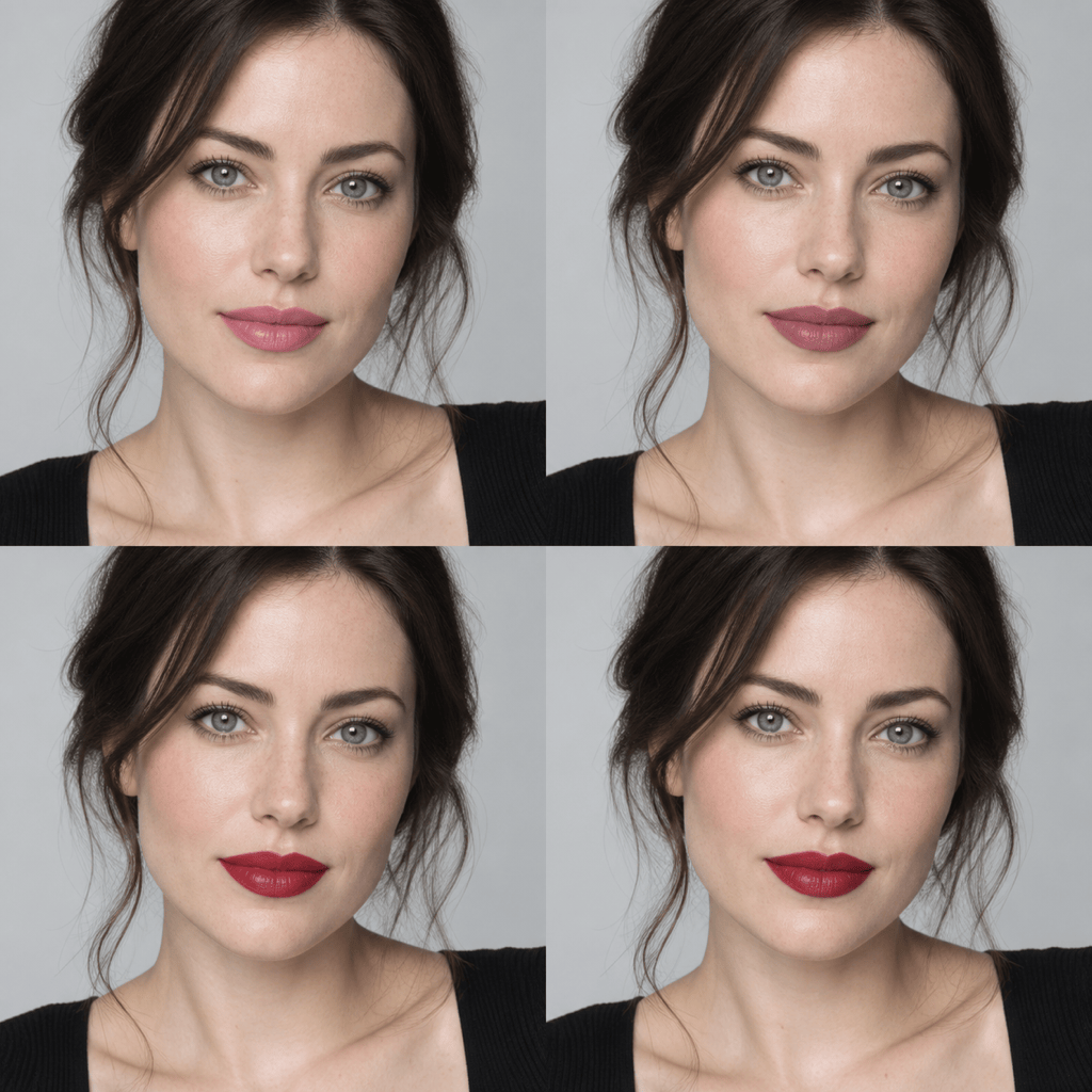 AI lipstick shades for cool undertones