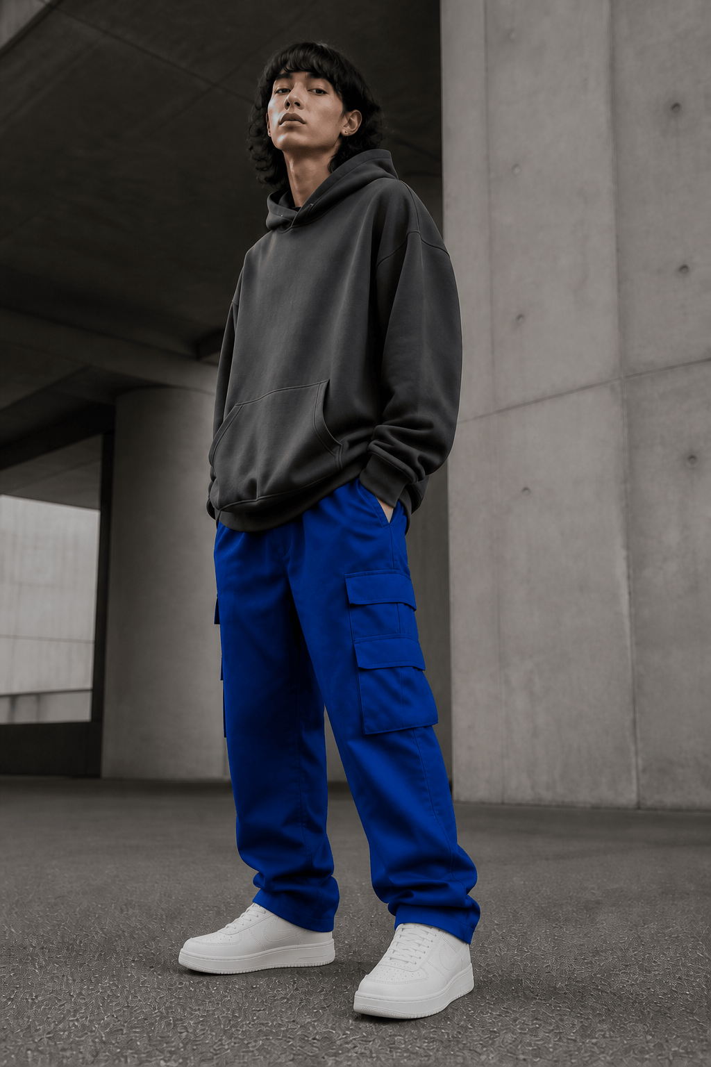 AI lookbook streetwear capsule