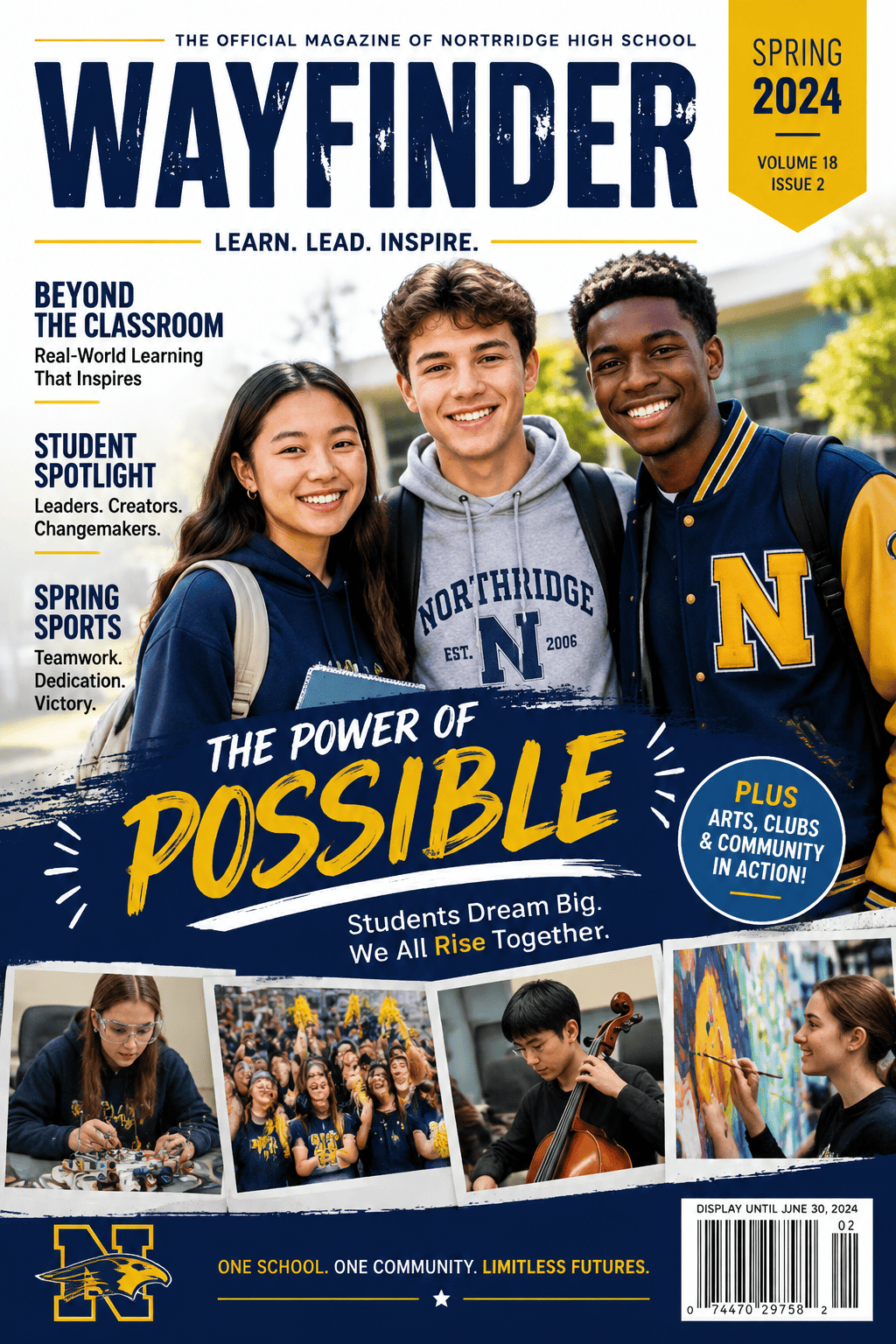 AI Magazine Cover Generator example 3