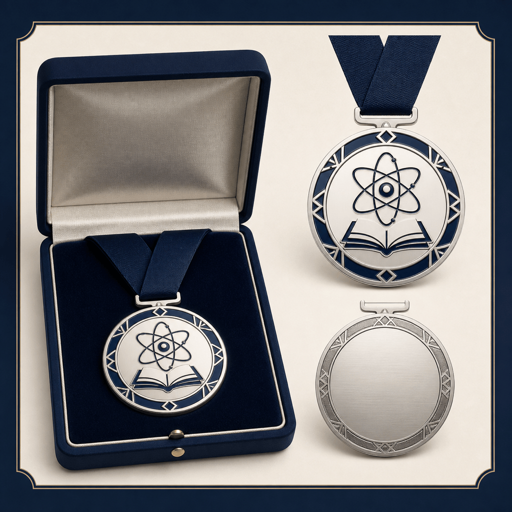academic award medal design