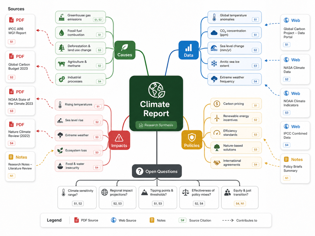 ai research mind map