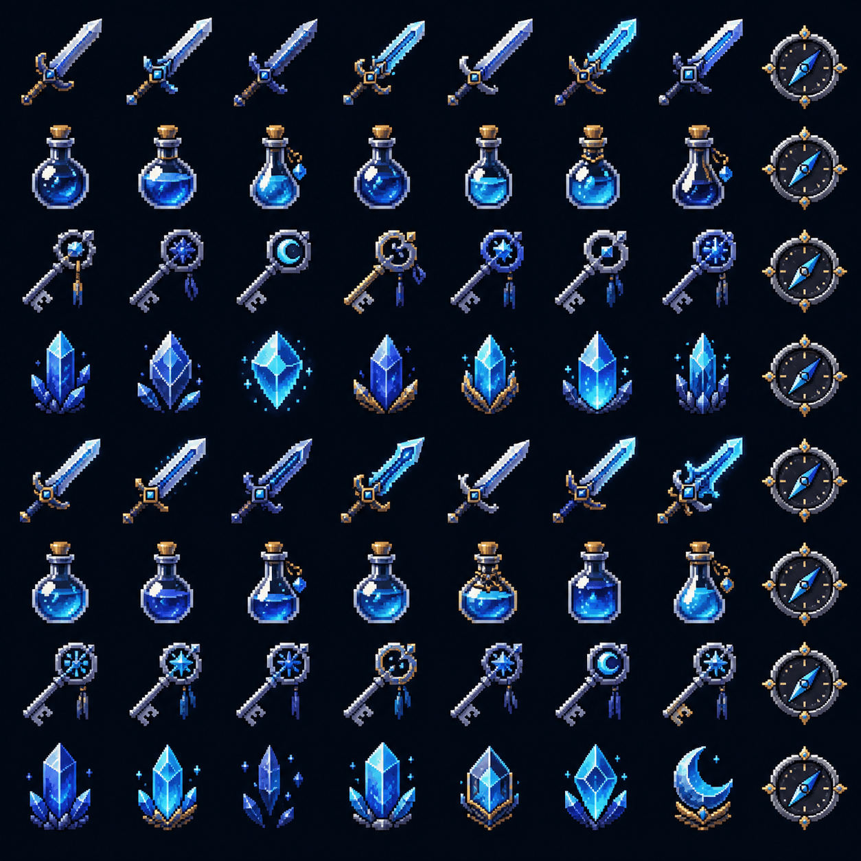 Minecraft item texture generator icons