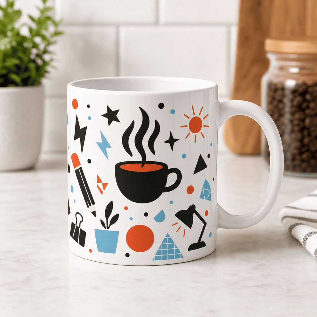 AI funny quote mug