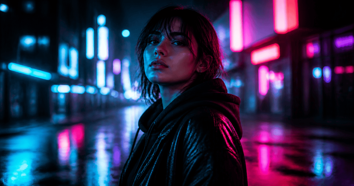 AI Neon Light Effect