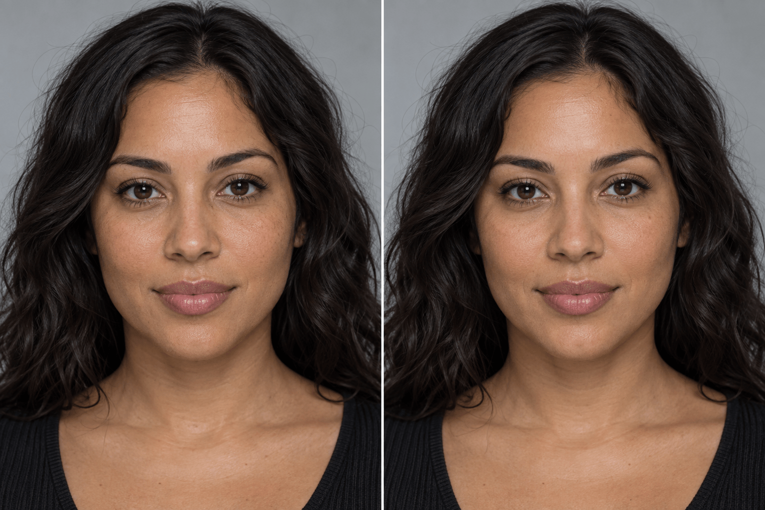 AI nose editor smaller nose